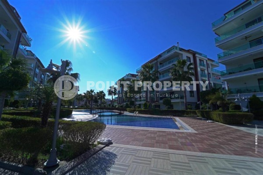 Three-room apartment, 110 m², in a cozy complex with good infrastructure in the Oba area, Alanya-id-2509-photo-18