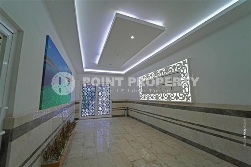 Three-room apartment, 110 m², in a cozy complex with good infrastructure in the Oba area, Alanya-id-2509-photo-21