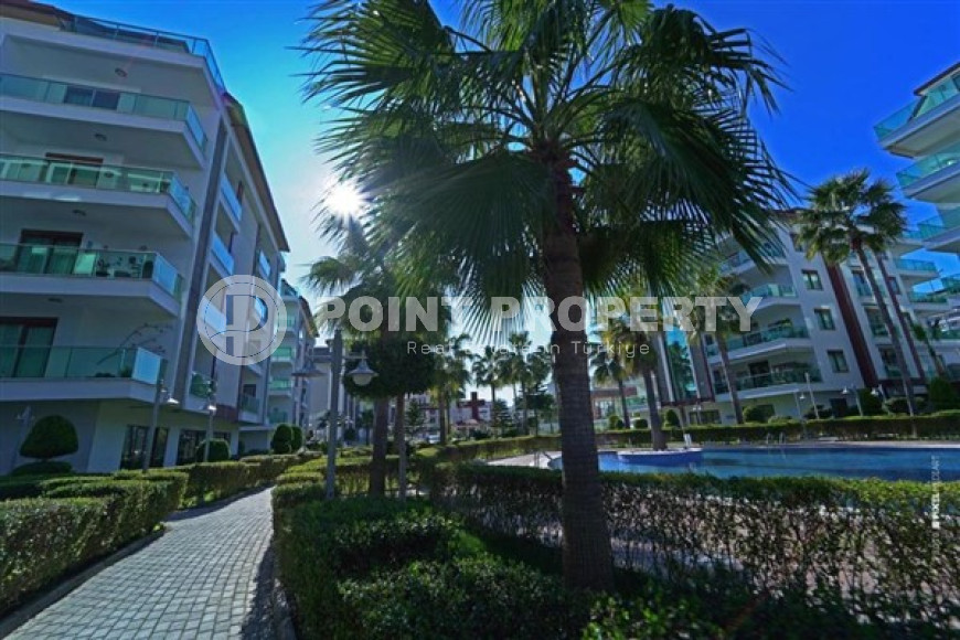 Three-room apartment, 110 m², in a cozy complex with good infrastructure in the Oba area, Alanya-id-2509-photo-24