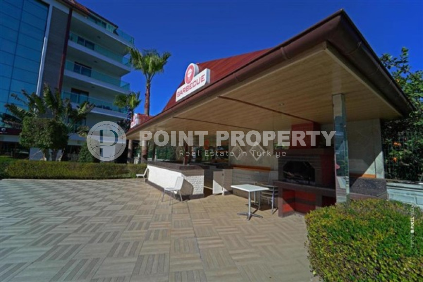 Three-room apartment, 110 m², in a cozy complex with good infrastructure in the Oba area, Alanya-id-2509-photo-27