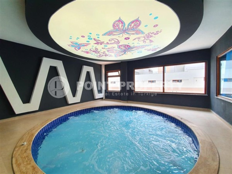 Luxurious 3+1 apartment, with a separate kitchen and an area of 160 m2, in the prestigious Oba district. 800 meters to the sea-id-2510-photo-17