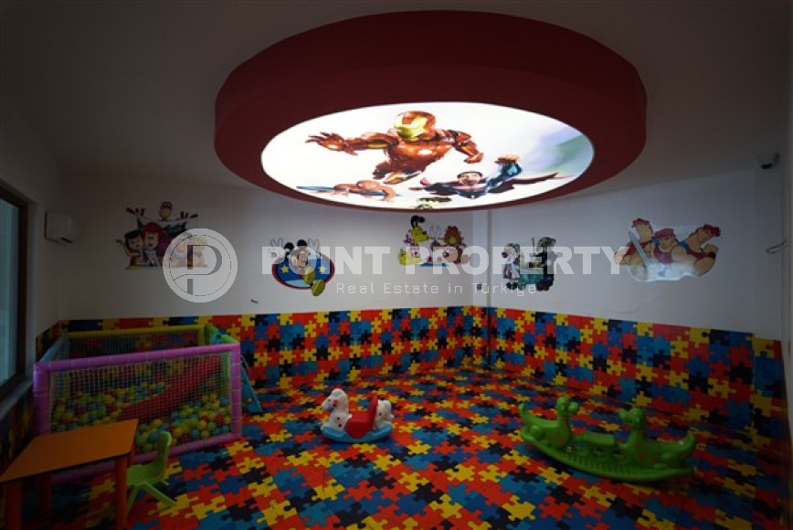 Luxurious 3+1 apartment, with a separate kitchen and an area of 160 m2, in the prestigious Oba district. 800 meters to the sea-id-2510-photo-26