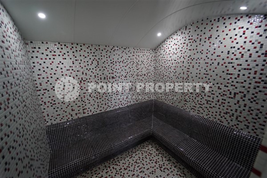 Luxurious 3+1 apartment, with a separate kitchen and an area of 160 m2, in the prestigious Oba district. 800 meters to the sea-id-2510-photo-34