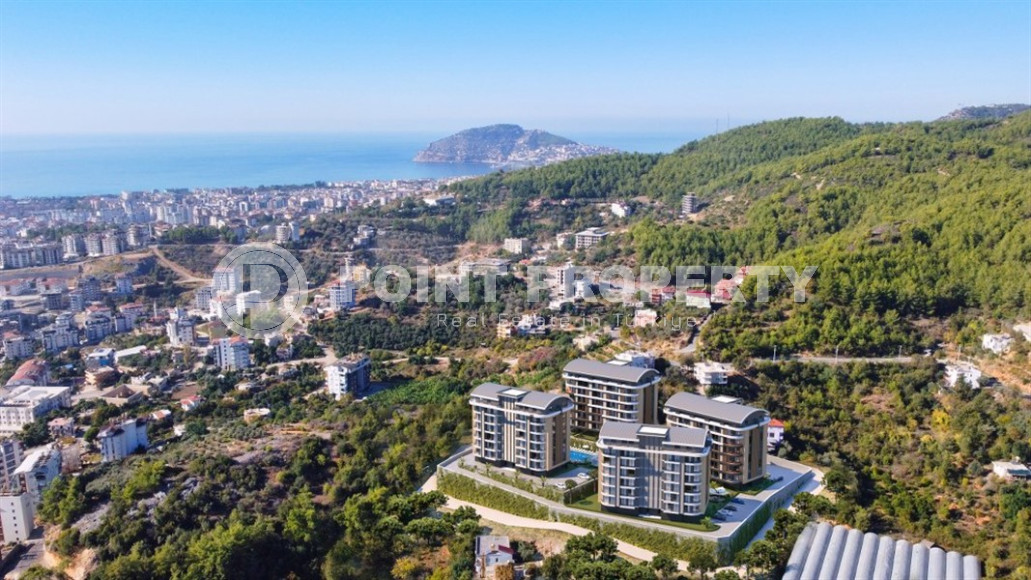 Investment project for a premium residential complex 2800 m from the sea, in the European region of Oba, Alanya-id-2511-photo-1