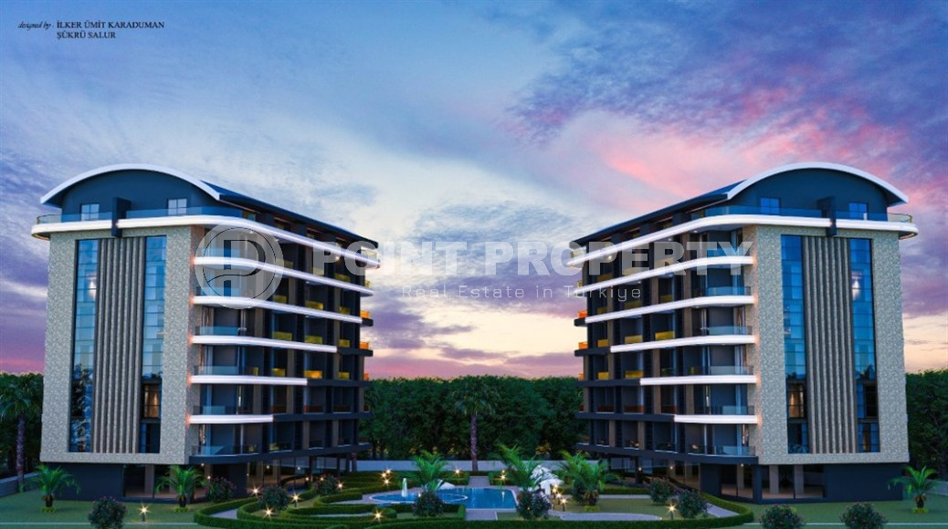 Investment project for a premium residential complex 2800 m from the sea, in the European region of Oba, Alanya-id-2511-photo-2