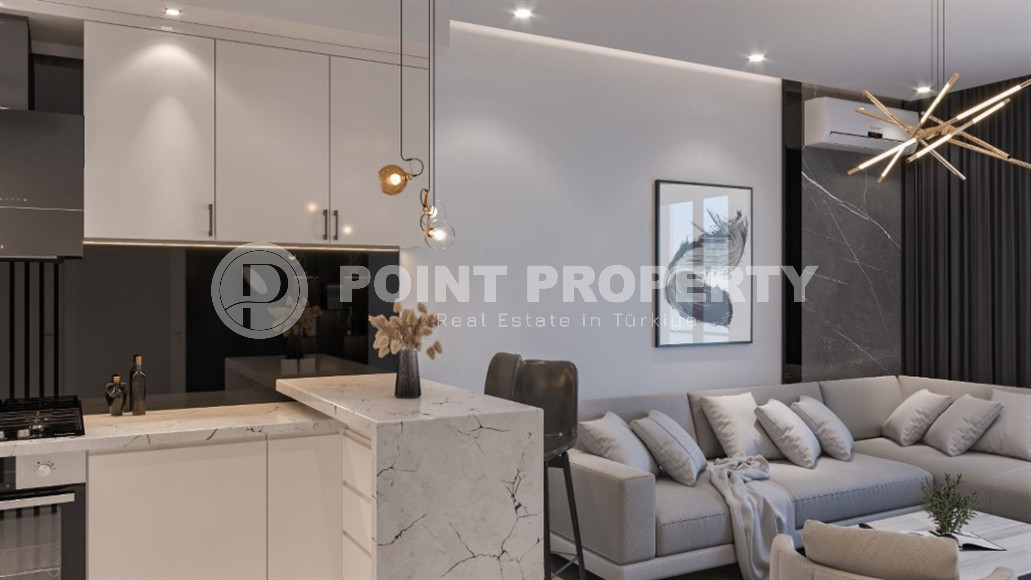 Investment project for a premium residential complex 2800 m from the sea, in the European region of Oba, Alanya-id-2511-photo-4