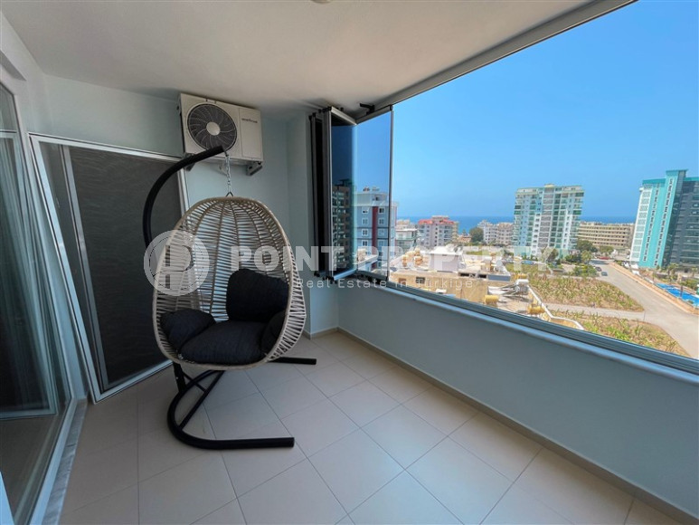 Excellent two-room apartment with 1+1 layout, 65 m2 in Alanya in Mahmutlar. Only 350 m to the sea.-id-1215-photo-12