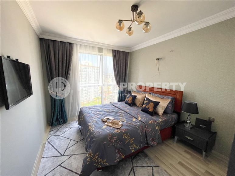 Excellent two-room apartment with 1+1 layout, 65 m2 in Alanya in Mahmutlar. Only 350 m to the sea.-id-1215-photo-13