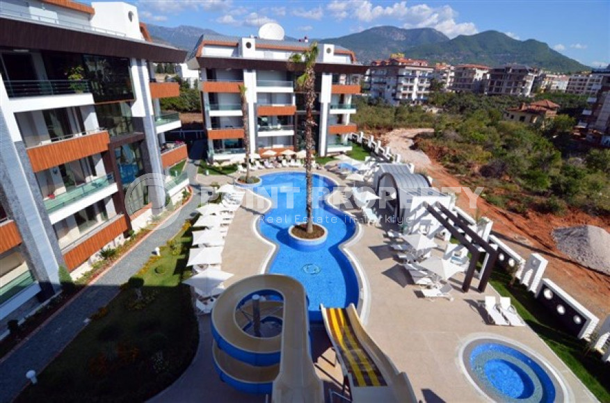 Two-level luxury apartment, 279 sq. m, with three bedrooms in a respectable area of Alanya, Lower Oba-id-2512-photo-31
