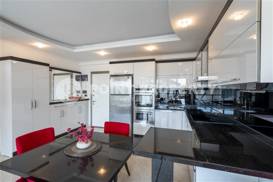 Three-room apartment, 110 m², in a new complex with infrastructure 750 m from the sea, in the Upper Oba area, Alanya-id-2513-photo-9