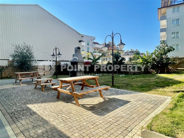 New linear apartment with three bedrooms, 140m², with separate kitchen, 850m from the sea in Oba, Alanya-id-2514-photo-18