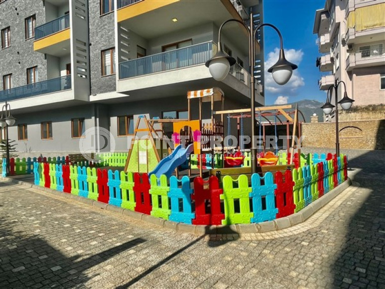 New linear apartment with three bedrooms, 140m², with separate kitchen, 850m from the sea in Oba, Alanya-id-2514-photo-20