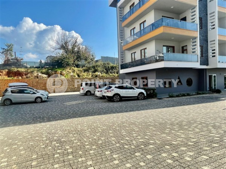 New linear apartment with three bedrooms, 140m², with separate kitchen, 850m from the sea in Oba, Alanya-id-2514-photo-21