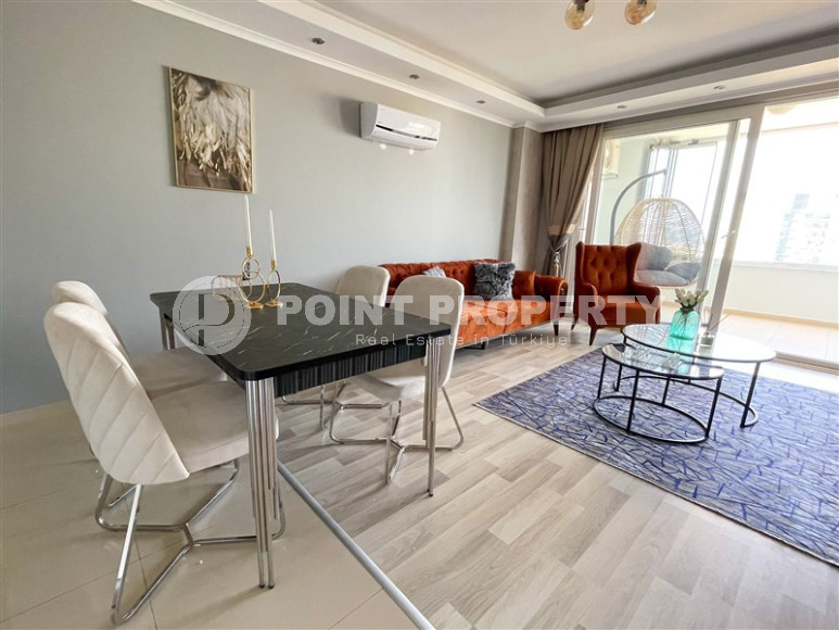 Excellent two-room apartment with 1+1 layout, 65 m2 in Alanya in Mahmutlar. Only 350 m to the sea.-id-1215-photo-16
