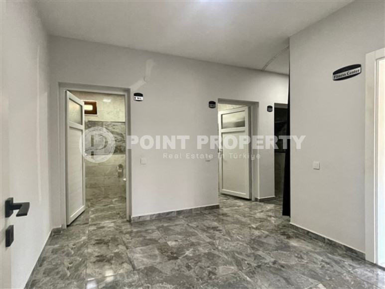 New linear apartment with three bedrooms, 140m², with separate kitchen, 850m from the sea in Oba, Alanya-id-2514-photo-14