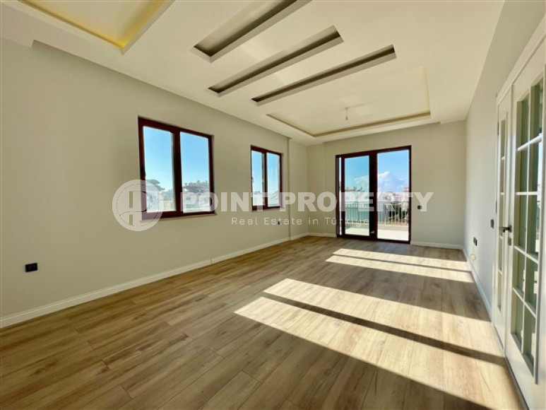 New linear apartment with three bedrooms, 140m², with separate kitchen, 850m from the sea in Oba, Alanya-id-2514-photo-2