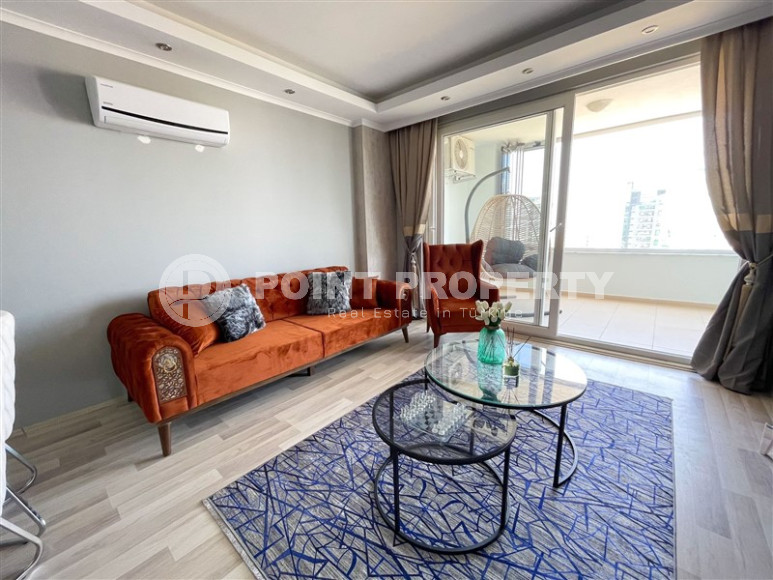 Excellent two-room apartment with 1+1 layout, 65 m2 in Alanya in Mahmutlar. Only 350 m to the sea.-id-1215-photo-17