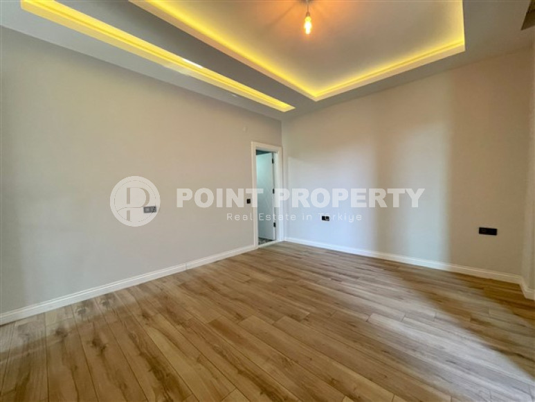 New linear apartment with three bedrooms, 140m², with separate kitchen, 850m from the sea in Oba, Alanya-id-2514-photo-5