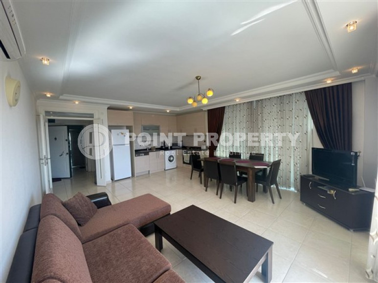 Furnished one bedroom apartment, 85m² in an elite complex in Oba, Alanya-id-2516-photo-2