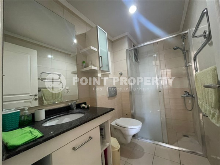 Furnished one bedroom apartment, 85m² in an elite complex in Oba, Alanya-id-2516-photo-6