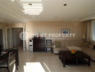 Видовые трехкомнатные апартаменты, 120м², в комфортабельном комплексе у рынка в районе Тосмур, Алания-id-2517-фото-3