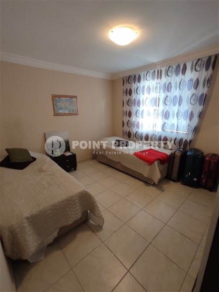 Видовые трехкомнатные апартаменты, 120м², в комфортабельном комплексе у рынка в районе Тосмур, Алания-id-2517-фото-11