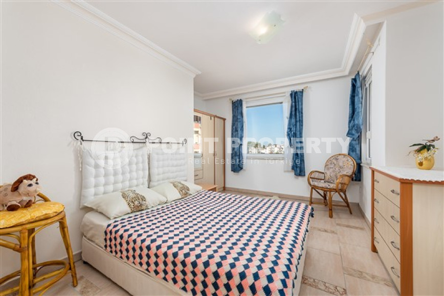 Three-room apartment, 85m², with furniture and household appliances in a house with a garden in Avsallar, Alanya-id-2519-photo-9