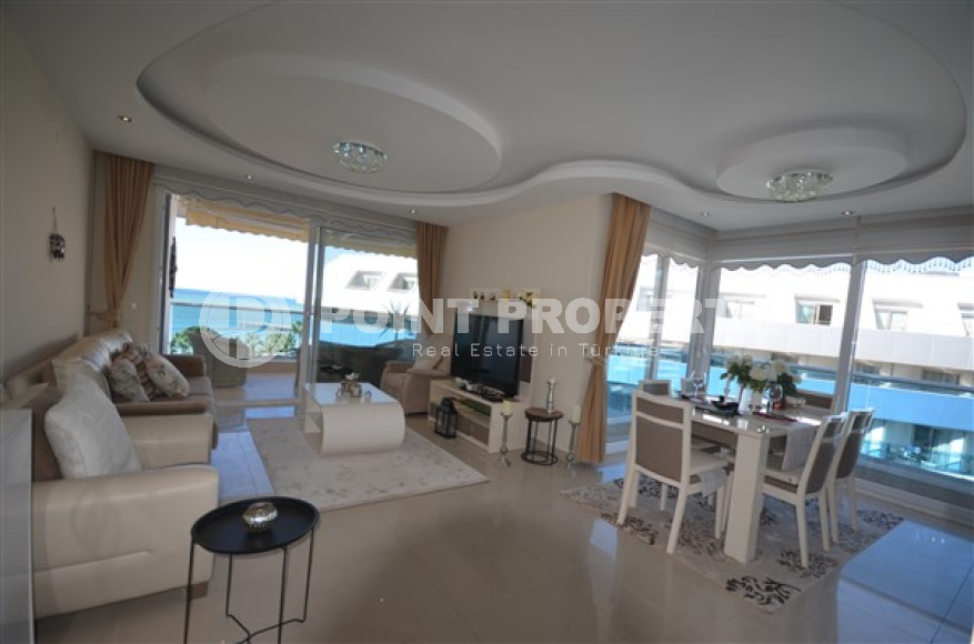 Видовая элегантная квартира 2+1, 111м², в резиденции с инфраструктурой в Тосмуре, Аланья-id-2520-фото-5