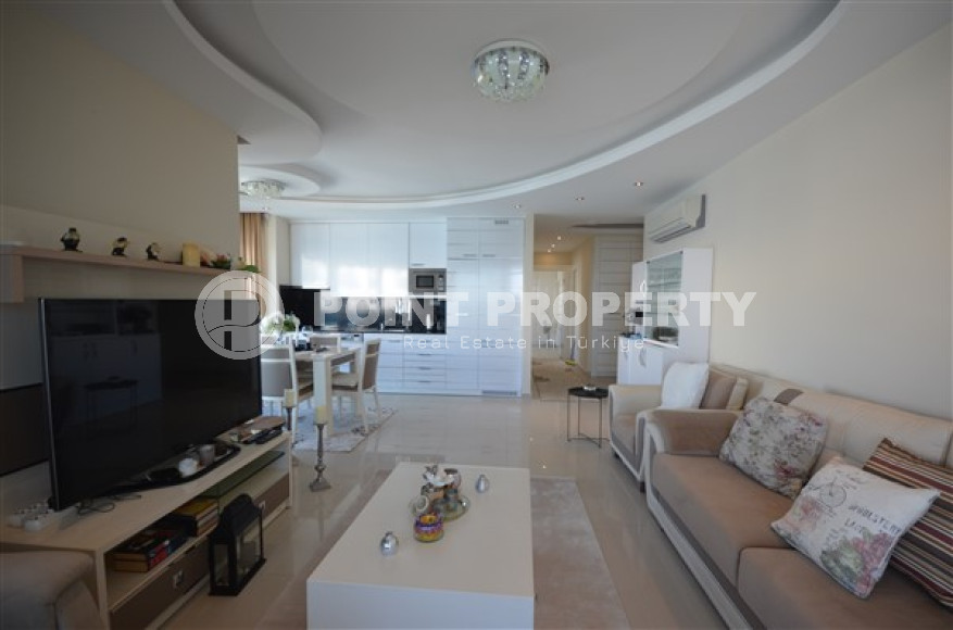 Видовая элегантная квартира 2+1, 111м², в резиденции с инфраструктурой в Тосмуре, Аланья-id-2520-фото-7