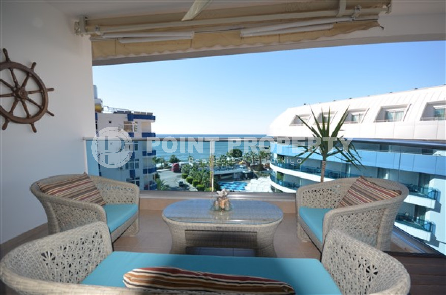 Видовая элегантная квартира 2+1, 111м², в резиденции с инфраструктурой в Тосмуре, Аланья-id-2520-фото-9