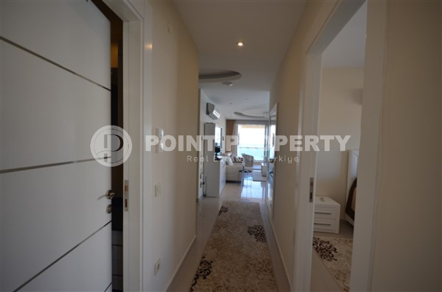 Видовая элегантная квартира 2+1, 111м², в резиденции с инфраструктурой в Тосмуре, Аланья-id-2520-фото-13