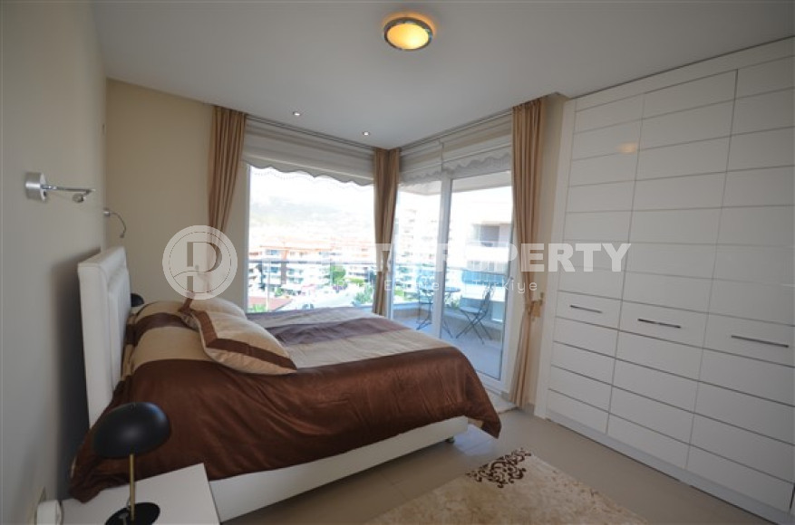 Видовая элегантная квартира 2+1, 111м², в резиденции с инфраструктурой в Тосмуре, Аланья-id-2520-фото-22