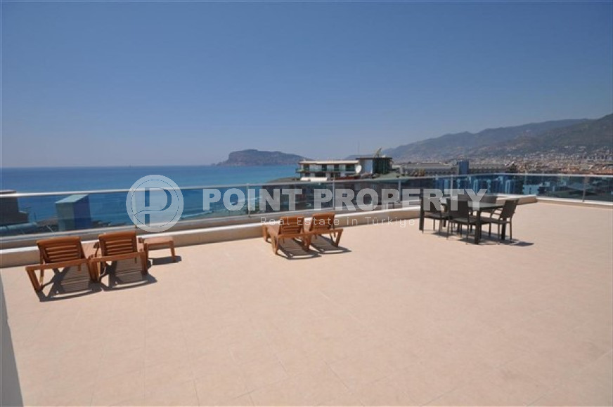 Видовая элегантная квартира 2+1, 111м², в резиденции с инфраструктурой в Тосмуре, Аланья-id-2520-фото-49