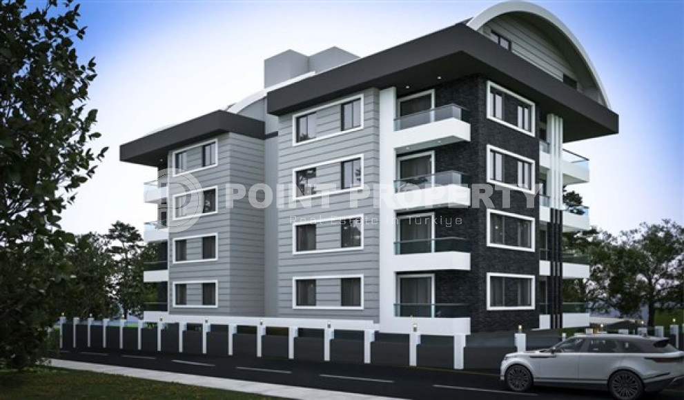 Просторные квартиры 3+1 и 4+2 садовые дуплексы, 145-245м² в новом комплексе в районе Оба, Алания-id-2522-фото-6