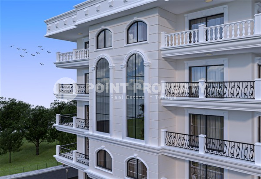 Апартаменты с тремя спальнями, 140м², в новом комплексе с хорошей инфраструктурой в центре Алании-id-2524-фото-4