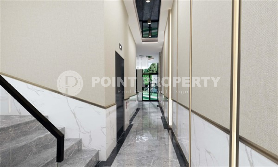 Апартаменты с тремя спальнями, 140м², в новом комплексе с хорошей инфраструктурой в центре Алании-id-2524-фото-13