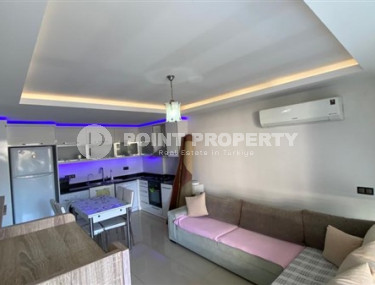 Ухоженная квартира 1+1, 72м², в отличном комплексе в 150м от моря в районе Алании Кестель-id-2525-фото-4