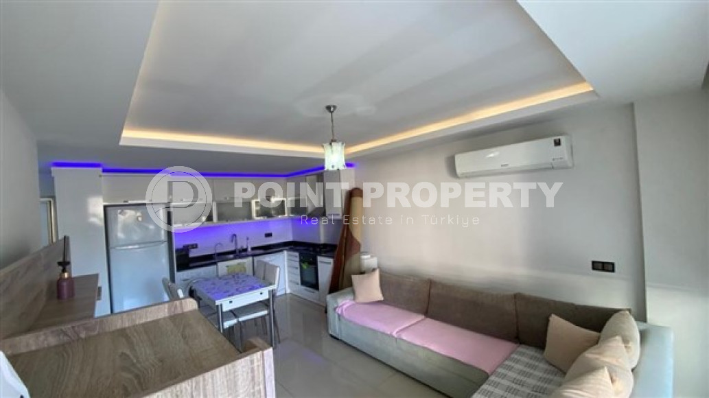 Ухоженная квартира 1+1, 72м², в отличном комплексе в 150м от моря в районе Алании Кестель-id-2525-фото-4