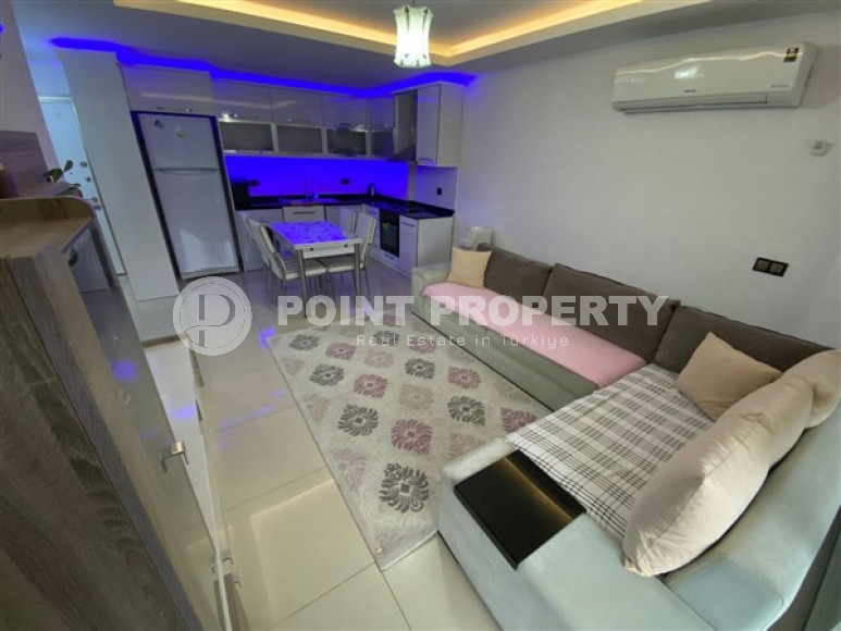 Ухоженная квартира 1+1, 72м², в отличном комплексе в 150м от моря в районе Алании Кестель-id-2525-фото-5