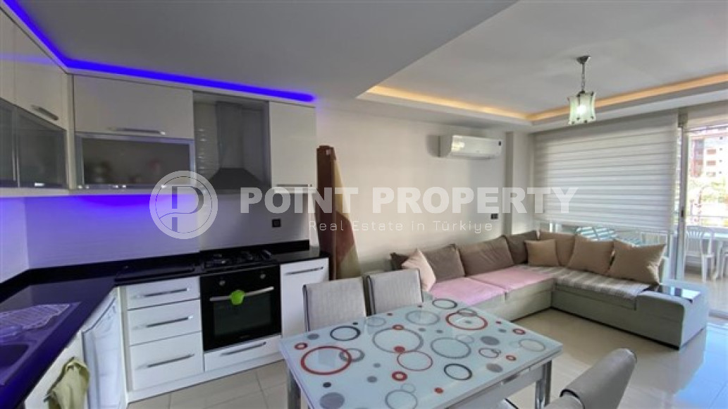 Ухоженная квартира 1+1, 72м², в отличном комплексе в 150м от моря в районе Алании Кестель-id-2525-фото-10