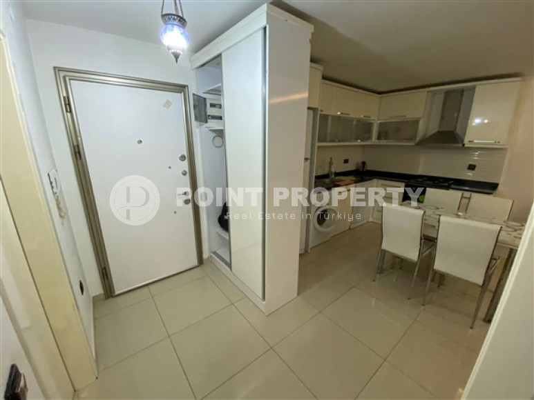 Ухоженная квартира 1+1, 72м², в отличном комплексе в 150м от моря в районе Алании Кестель-id-2525-фото-12