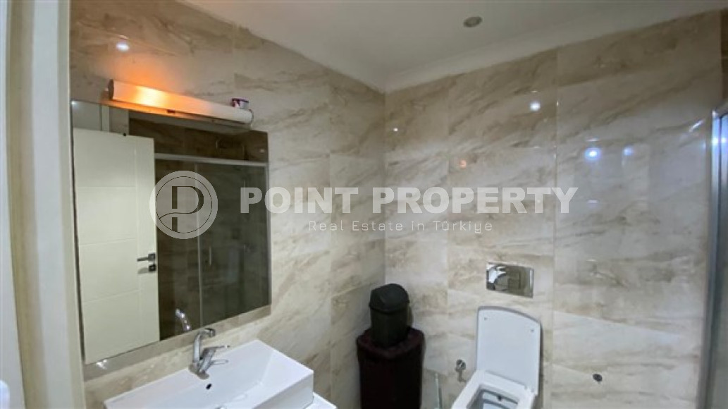 Ухоженная квартира 1+1, 72м², в отличном комплексе в 150м от моря в районе Алании Кестель-id-2525-фото-15