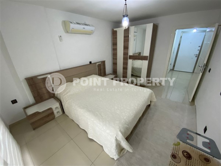 Ухоженная квартира 1+1, 72м², в отличном комплексе в 150м от моря в районе Алании Кестель-id-2525-фото-17