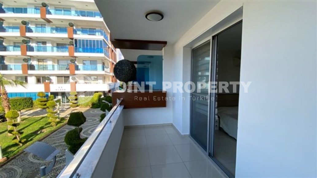 Ухоженная квартира 1+1, 72м², в отличном комплексе в 150м от моря в районе Алании Кестель-id-2525-фото-22