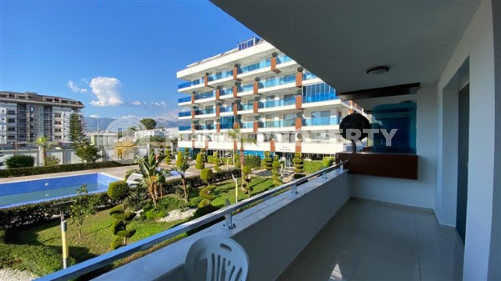 Ухоженная квартира 1+1, 72м², в отличном комплексе в 150м от моря в районе Алании Кестель-id-2525-фото-23