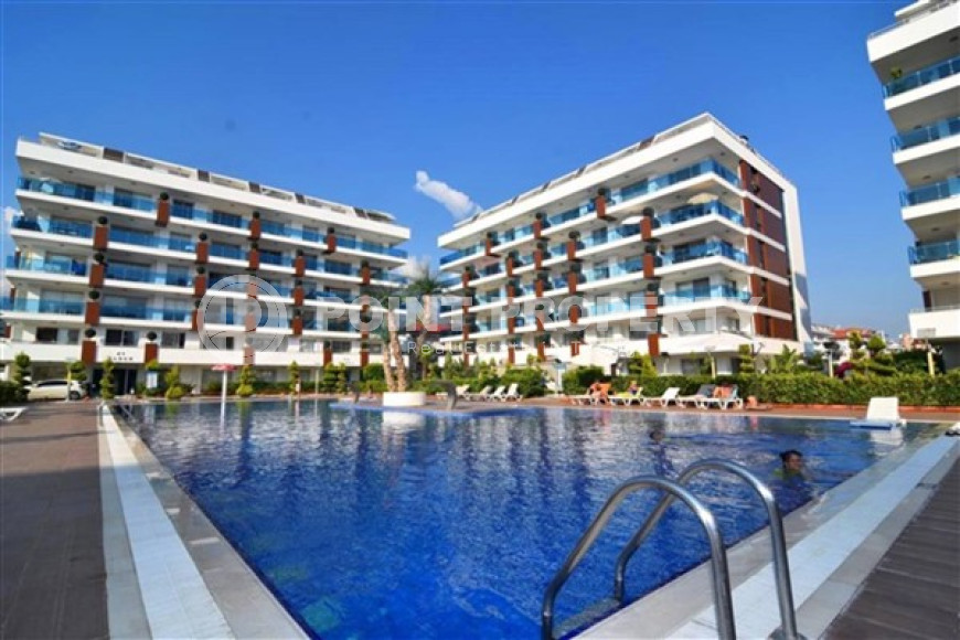 Ухоженная квартира 1+1, 72м², в отличном комплексе в 150м от моря в районе Алании Кестель-id-2525-фото-26