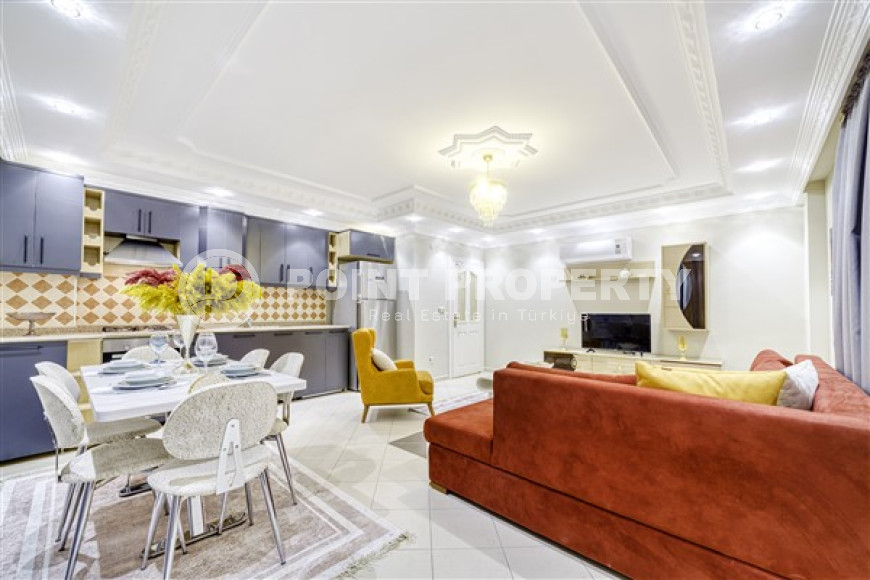 Designer two bedroom apartment, 110m², 300m from the sea in Mahmutlar, Alanya-id-2526-photo-3