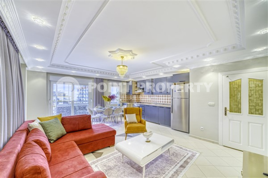 Designer two bedroom apartment, 110m², 300m from the sea in Mahmutlar, Alanya-id-2526-photo-4