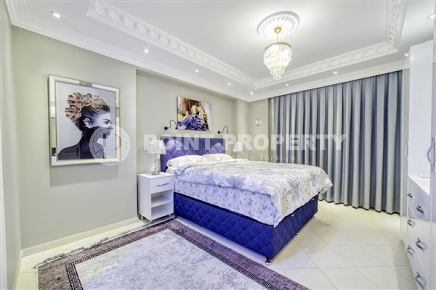 Designer two bedroom apartment, 110m², 300m from the sea in Mahmutlar, Alanya-id-2526-photo-9