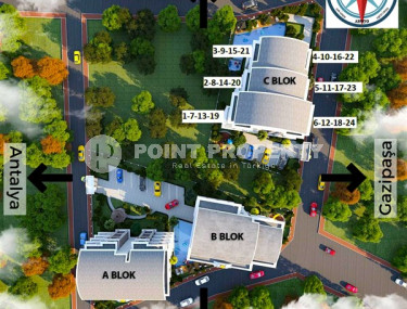 Стартовые цены: квартиры, 52-135м², в резиденции на этапе планирования в районе Оба, в 1750м от моря-id-2528-фото-3